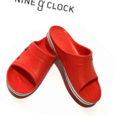 슬리퍼 나인어클락 나인슬리퍼 레드 공용 실내화
