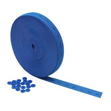 만다라 공예 바지 허리띠 재봉 및 DIY 공예를 위한 3/8인치 흰색 탄성 밴드 스풀 - 71야드 플랫 패브릭 스트랩 니트 가발용, Denim, 5/8 Inch 25 Yards, 1개