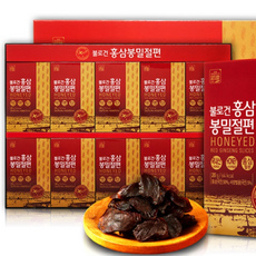 대동고려삼 불로건 홍삼봉밀절편(4년근) 20gx10ea (쇼핑백동봉)부모님 단체 선물 골프 등산, 1박스