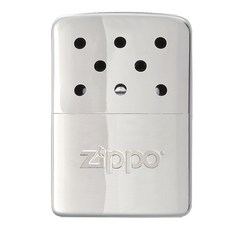 ZIPPO 暖手爐-小(6小時)珍珠白 銀色 粉色 贈送專用油 煤油 油 居家周邊 懷爐 暖手爐 冬季 現貨 雷霆百貨, ZIPPO懷爐(銀色6H)贈專用油*1, 1個