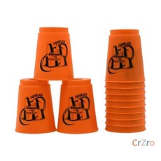 신광사 에디슨컵 쌓기 스피드스택스 주황 컵 스피드 스태킹 컵 스포츠 스태킹 1개입