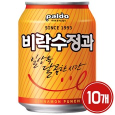 팔도 비락수정과, 238ml, 10개