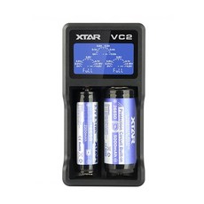 (XTAR) XTAR Charger 엑스타 충전기 2구 만능 VC2, 1개
