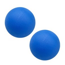 이츠라이프 A타입 베이직 라크로스 마사지볼, 블루, 2개