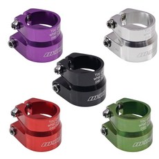 언노운 알로이 안장 용품 픽시 자전거 부품 OC 싯클램프, 퍼플