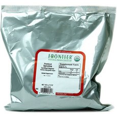 FRONTIER 螺旋藻粉, 1個, 453克