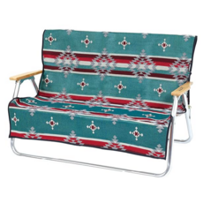 캡틴스태그 CAPTAIN STAG CS 네이티브 러그 벤치 용 커버 블루 UP-2666 112770, 1개