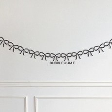 나무구슬커튼 무발 중문가림막 90cmxm 주방 블라인드, 1개, D. 나비넥타이 - 블랙