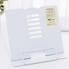 퀸스가든 각도조절 독서대(화이트) (19cm) 휴대용독서대