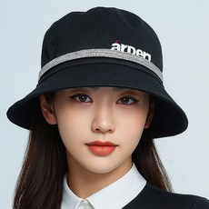 아덴골프 모자용 고정 슈슈밴드, 실버, 1개