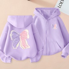 兒童外套 秋冬上新春秋季女童休閒百搭開衫兒童卡通印花愛心上衣中大童拉鏈連帽外套