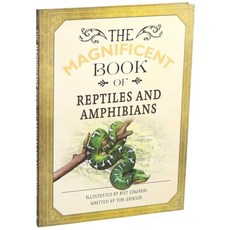(영문도서) Magnificent Book of Reptiles and Amphibians Hardcover, Silver Dolphin Books, English, 9781684122974