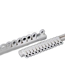 접착식 커튼브라켓 무타공 부착식 슬라이드 레일, 1개, B_측면 장착 1.5미터