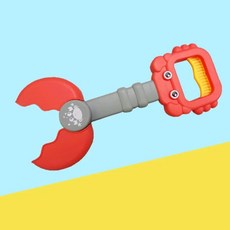 여름 해변 야외 플라스틱 모래 그래버 놀이용 클로 스쿠프 겨울 눈 싸움 게임, 1개, 1g, 3. 500700A