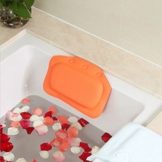 욕조방석 반신욕 목욕 머리 헤드 스파 베개 쿠션 받침대 욕조 목받침 등받이 트레이 방수, 1개