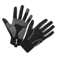 산틱 Santic 자전거 그 로브 사이클 그 로브 겨울 바이크 스포츠그로브 방한 바람막이 스마트폰 장갑 남성 여성 (그레이 XL)