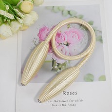 커튼 버클 DIY 트위스트락 커튼 버클 창의 커튼 버클 버클 마음대로, 아이보리, 1개