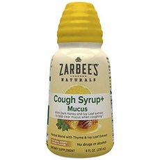 Zarbee's 蜂蜜檸檬紓緩糖漿, 1個, 236ml