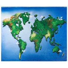 지도 담요 담요 매우 부드럽고 사랑스러운 초대형 지도 글로브 담요 여아 남아 어린이 및 어린이용 플리스 교육용 태피스트리 담요 127cm x 152cm 따뜻한 플러시, 지도 담요 담요, 매우 부드럽고 사랑스러운 초대형 지도