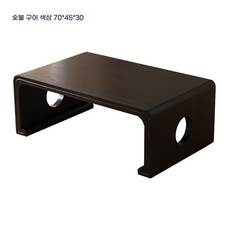일본식 티테이블 다다미 카페 거실 테이블 커피 좌식 낮은, P. 70x45x30 탄색