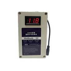 比賽專用 倒計時器 LED 手拍 電子大屏 馬拉鬆會 議辯論演講倒計時器 跑步秒錶 會議室計時器 限時挑戰倒計時器, 計時器鋰電池12V10400MA, 1個