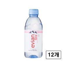 롯데칠성음료 에비앙 330ml x 12페트, 12개