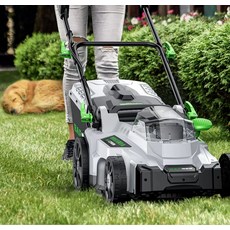 하이굿럭 예초기 제초기 배터리 제초 잔디깍기 4행정, 6 잔디 종류에 따라 조절 가능한 10 1, 1개, 기본 색상