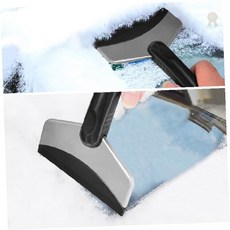 겨울철 자동차 유리창 눈 얼음 제거 브러시 스크래퍼 제설 청소 도구 차량용 성에, 1개