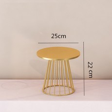 蛋糕盤 杯子蛋糕架 水果盤 三層水果架 鐵藝點心盤 下午茶點心架 家用蛋糕托盤 甜點架 三層蛋糕架 甜品架, 鐵線直徑25, 1個