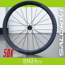 SALUKIVI 獵犬 50K 碳纖維公路車輪組 50mm 1100g 碟煞, 1個, Shimano