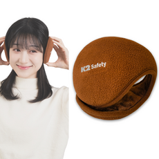 K2 safety 맥스 방한 귀마개, 1개, 브라운