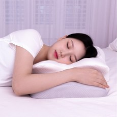 나비몽 힐링링 프리미엄 3세대 고밀도 경추베개 3D 메모리폼 기능성 배게, 1개