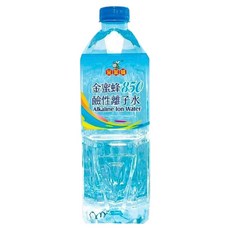 金蜜蜂 鹼性離子水 850ML, 20個
