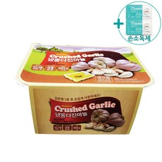 트레이더스 냉동 다진마늘 큐브 마늘 360G X 3팩 아이스박스포장 + 더메이런손소독제, 3개