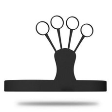 농구 사격 보조 실리콘 훈련 장비 농구 피칭 훈련 교정기 사격 자세 핸드 거치대, 2. black, 1개