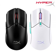 하이퍼엑스 펄스파이어 헤이스트2 코어 무선 게이밍 마우스 게임용, 블랙(8R2E6AA)