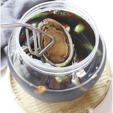 완도전복 혜지네엄마 전복장 전복장조림 1kg, 1개