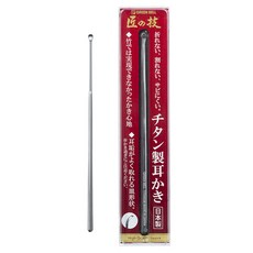 GREEN BELL 綠鐘 TakumiNoWaza 匠之技 鈦金屬耳扒, 1個, 1入
