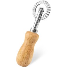 블링킹덤 플루티드 페이스트리 휠 커터 튼튼한 파스타 라비올리 크림퍼 엣지 - 직경 1.5