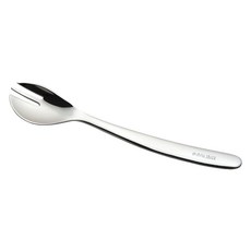 노노지 오른손잡이용 어린이 컷 포크숟가락 A, 단품, 1개, 실버