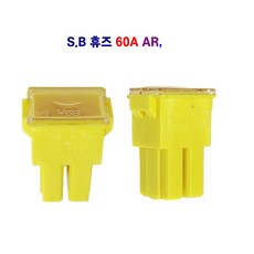 자동차 휴즈 차량용 농기계 메인휴즈 S.B 60A AR (국내제품) 2개입1셋트, 1세트