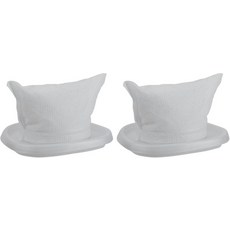 BLACK+DECER 핸드 진공 필터 세척 가능 모델용 교체 HNVC5 HNVC25 HNVC220 HNVC25B0 HNVCF0, Pack of 2