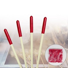 라미팩 매운 오뎅꼬치 구별 캡, 1세트, 100개, 빨강