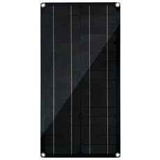 자동차 차량 태양광 배터리충전기 방전 충전 전지판 발전 캠핑카, 화이트보드 12V-20W, 1개