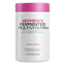 Codeage 女性長效綜合維他命+素食膠囊, 1個, 120錠