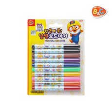 [비앤씨] 뽀로로 NEW 날씬 보드마커 10본, 상세 설명 참조