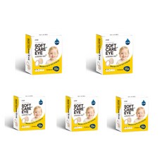 플레이드 소프트케어-아이 15매입 [1개] 저자극 의료용 실리콘 사시교정용 가림 패치 안대, 5개