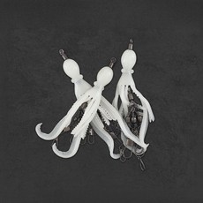 레저킹 야광 쭈꾸미웜 타코도래 버림봉돌 채비, 3개, 2개입