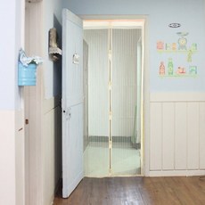 현관문방충망 자석여닫이 TBZ 방문 문 문방충망 모기장 100cm-아이보리, 상품선택