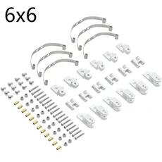 WPL 4x4 6x6 스틸 쇼크 업소버 서스펜션 리프 스프링 B14 JJRC Q60 Q75 자동차 업그레이드 부품, 01 Silver 6x6